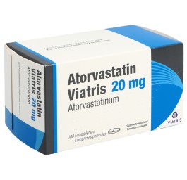 ATORVASTATIN Viatris cpr pell 20 mg 100 pce
