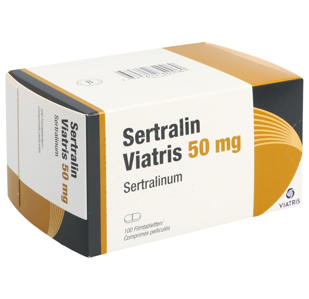 SERTRALIN Viatris cpr pell 50 mg 100 pce