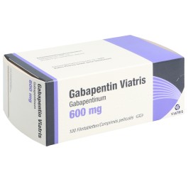 GABAPENTIN Viatris cpr pell 600 mg 100 pce