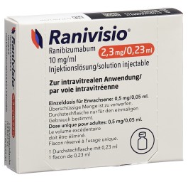 RANIVISIO sol inj 2.3 mg/0.23ml flac 0.23 ml