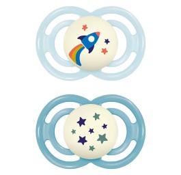 MAM Perfect Night lolette sil 6-16m Boy 2 pce