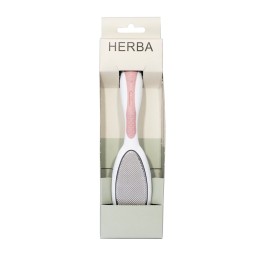 HERBA râpe à pied avec lime softtouch rose