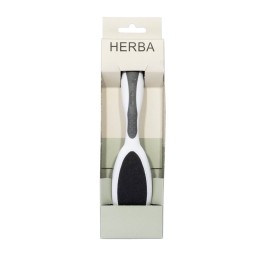 HERBA lime pied double softtouch gris