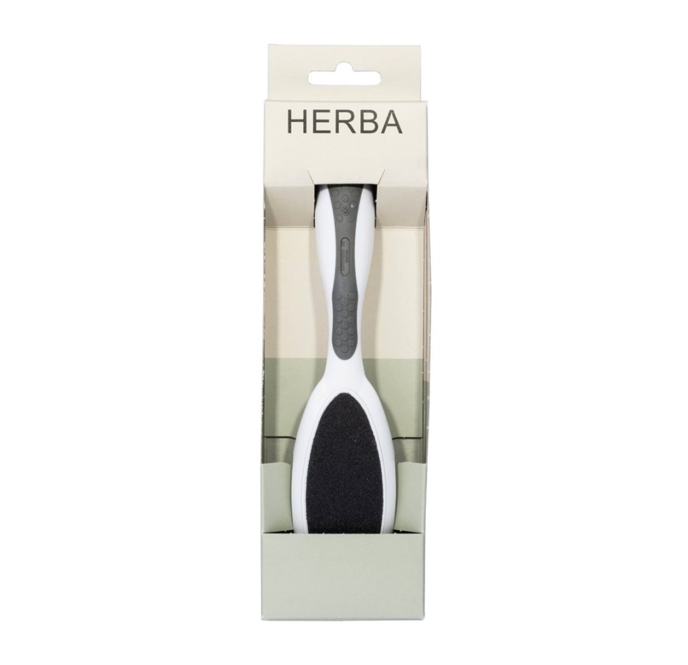 HERBA lime pied double softtouch gris