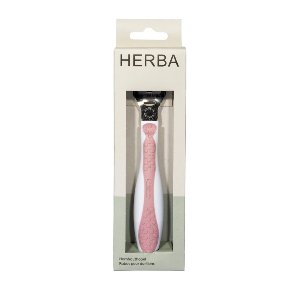 HERBA rabot pour durillons softtouch rose