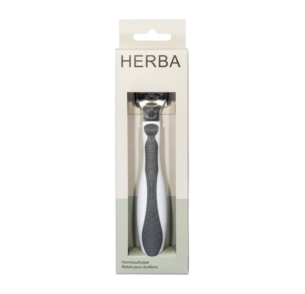 HERBA rabot pour durillons softtouch gris
