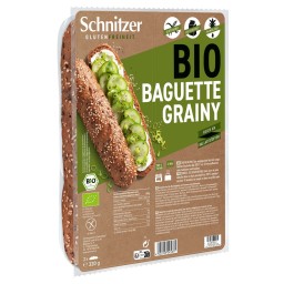SCHNITZER Bio baguette grainy 320 g