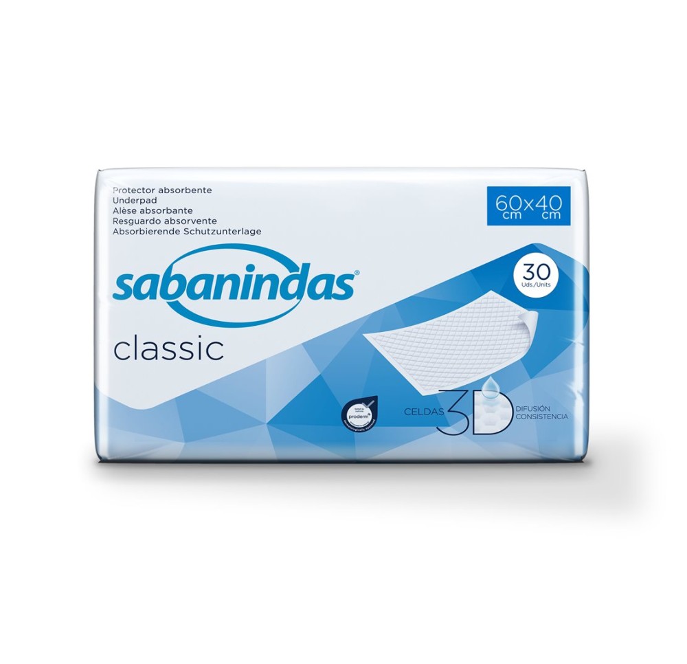 SABANINDAS 60x40cm Classic 30 pce