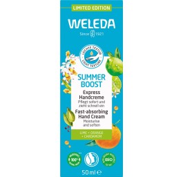 WELEDA crème mains express summer boost tb 50 ml