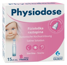 PHYSIODOSE sérum physio stérile 15 x 5 ml