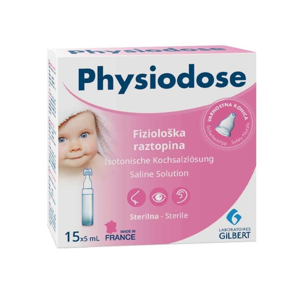 PHYSIODOSE sérum physio stérile 15 x 5 ml