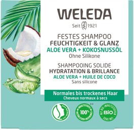 WELEDA shampoo solide hydratation&brillance 50 g