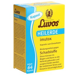 LUVOS argile médicinale imutox caps 64 pce