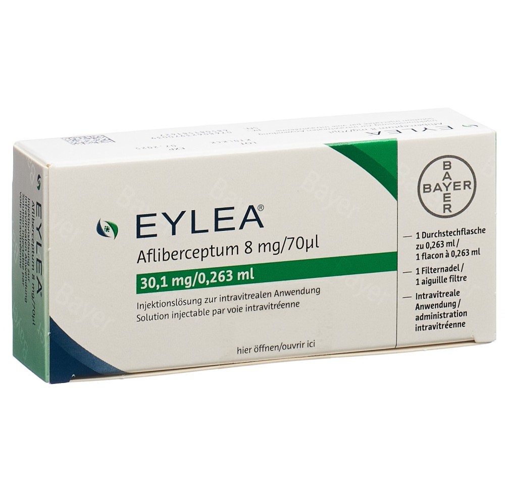 EYLEA sol inj 8 mg/0.07ml flac EYLEA sol inj 8 mg/0.07ml flac