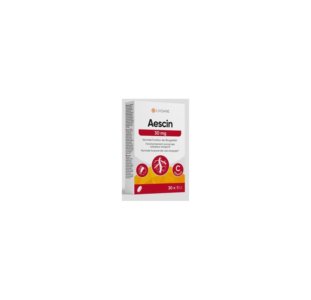 LIVSANE Aescin cpr 30 mg 30 pce LIVSANE Aescin cpr 30 mg 30 pce