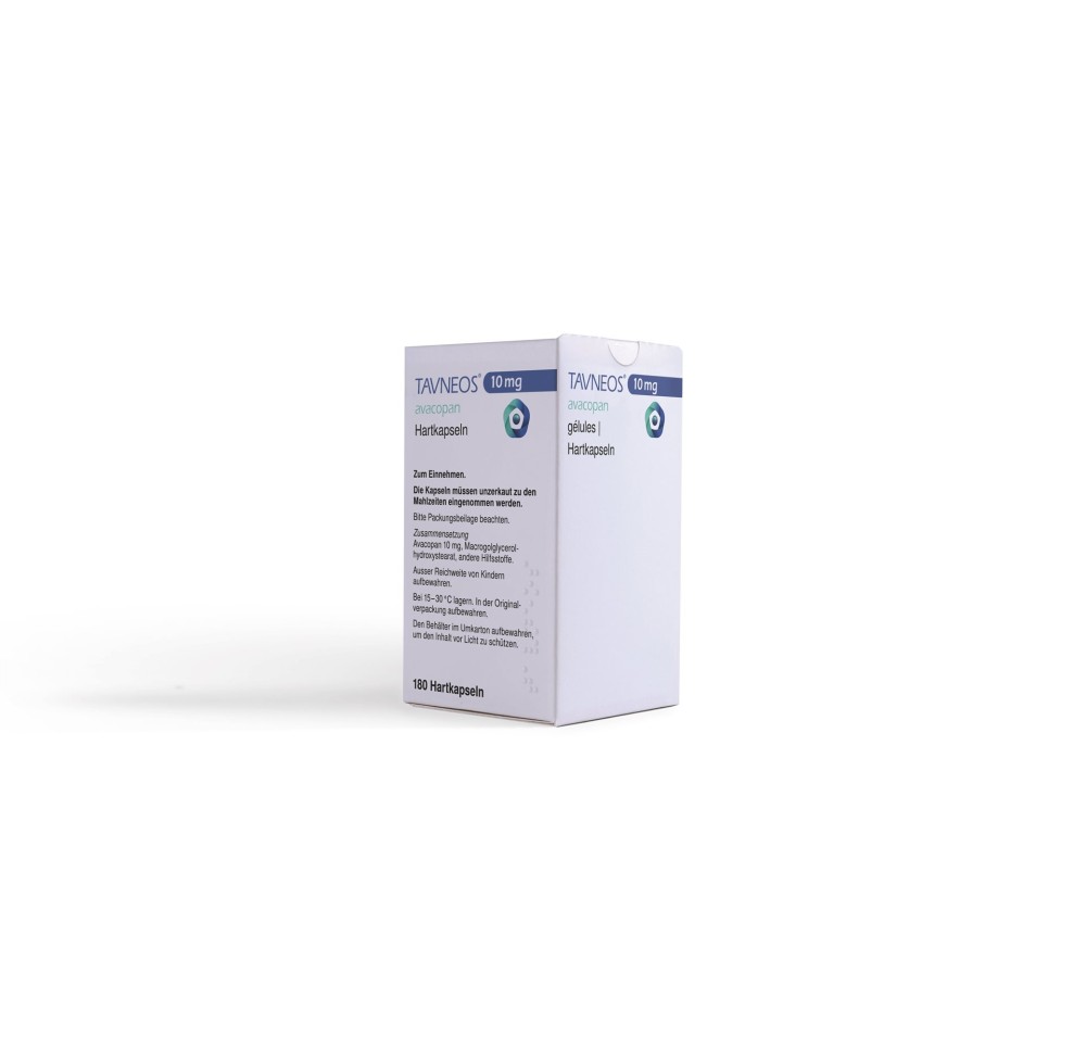 TAVNEOS caps 10 mg fl 180 pce TAVNEOS caps 10 mg fl 180 pce