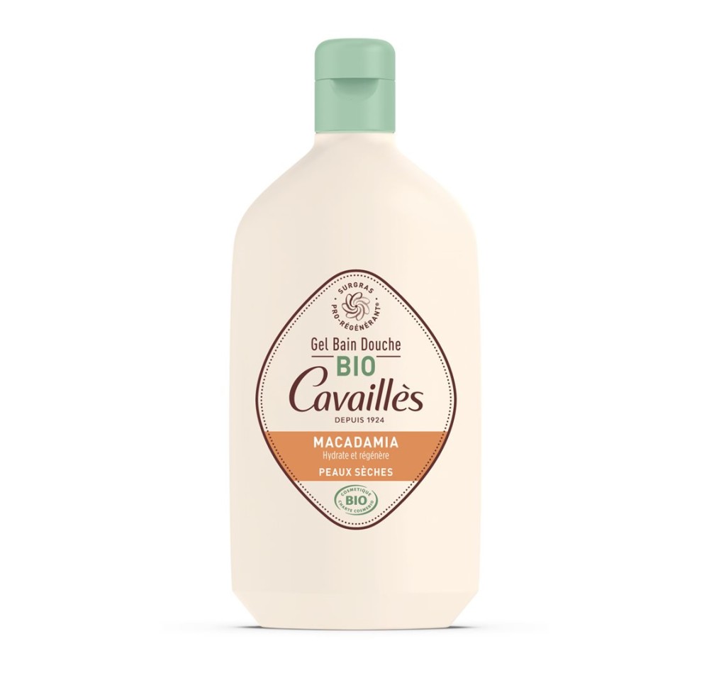 ROGE CAVAILLES Gel Bain Douche Macadam Bio 400 ml