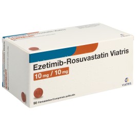 EZETIMIB ROSUVAST Viatris cpr pell 10/10mg 90 pce