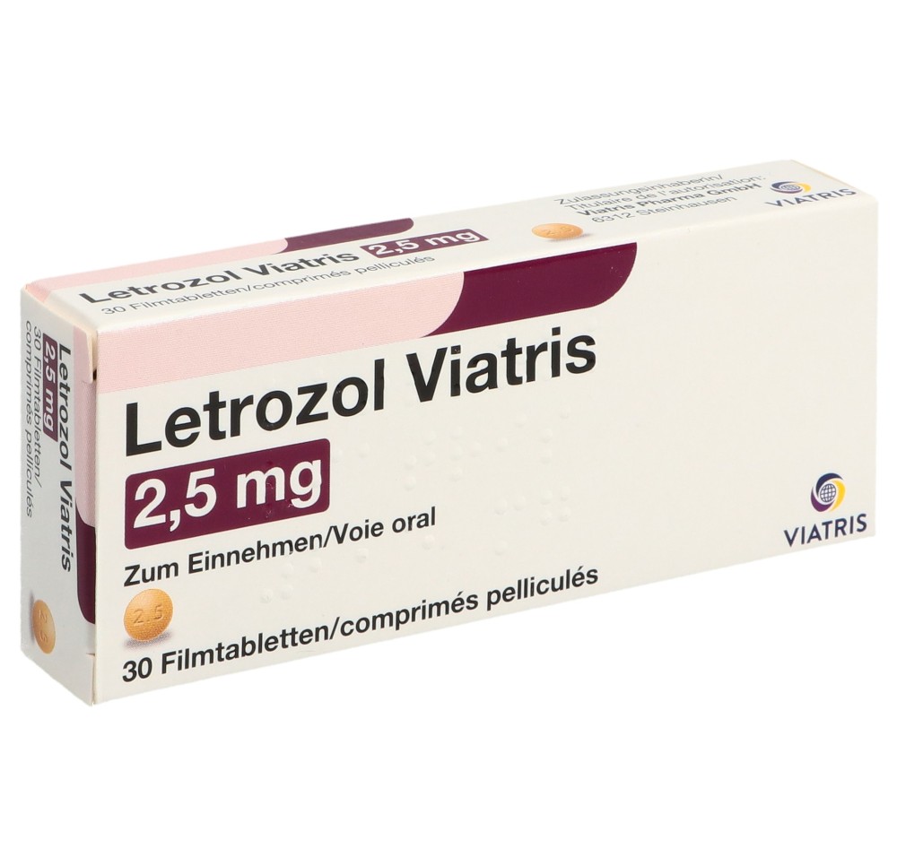 LETROZOL Viatris cpr pell 2.5 mg 30 pce