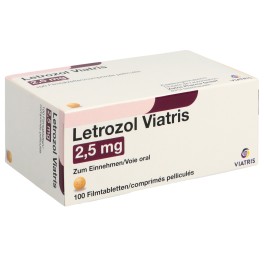 LETROZOL Viatris cpr pell 2.5 mg 100 pce