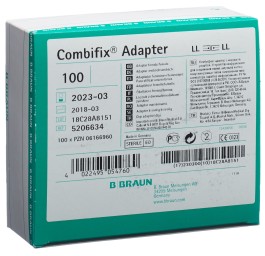 COMBIFIX adaptateur luer lock femelle/fem 100 pce