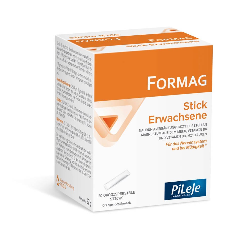 FORMAG adulte sticks orodispersibles 20 pce FORMAG adulte sticks orodispersibles 20 pce
