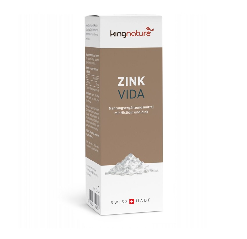KINGNATURE Zink Vida gouttes fl 98 ml