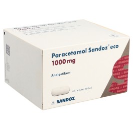 PARACETAMOL Sandoz eco cpr 1000 mg 100 pce