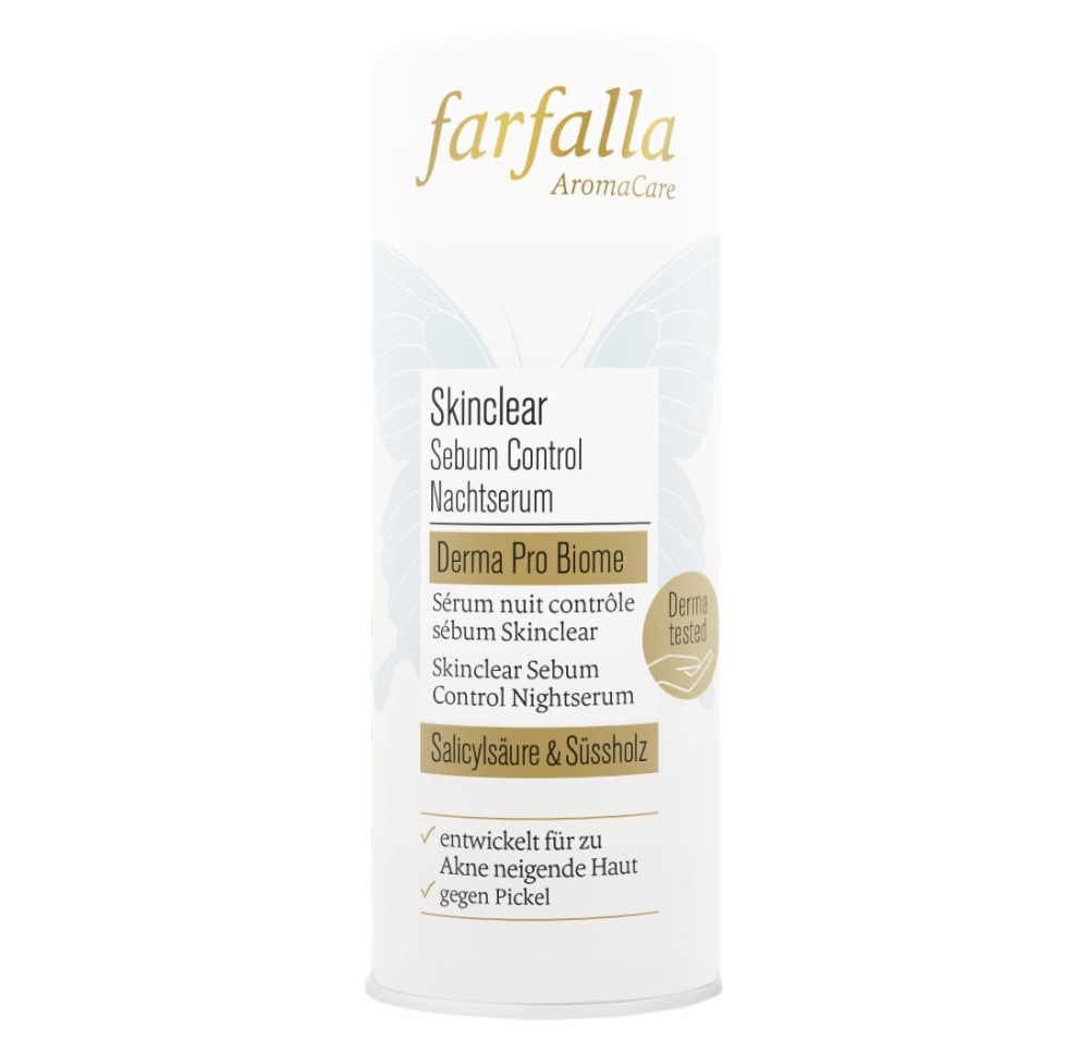 FARFALLA Skinclear Cont séb sérum nuit 15 ml