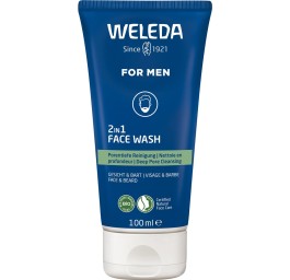 WELEDA FOR MEN 2en1 face wash tb 100 ml