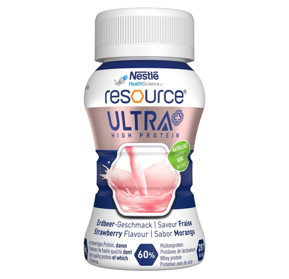 RESOURCE Ultra + fraise 24 fl 125 ml