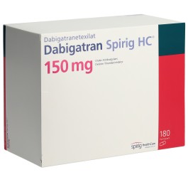 DABIGATRAN Spirig HC caps 150 mg 180 pce