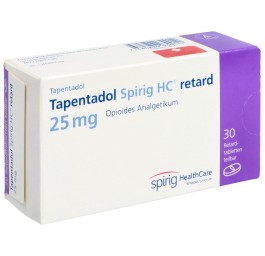 TAPENTADOL Spirig HC retard cpr ret 25 mg 30 pce