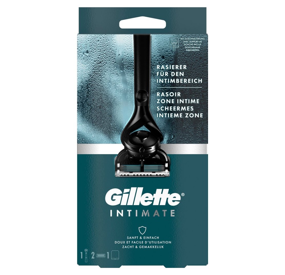 GILLETTE Intimate homme rasoir zon intim 2 lames