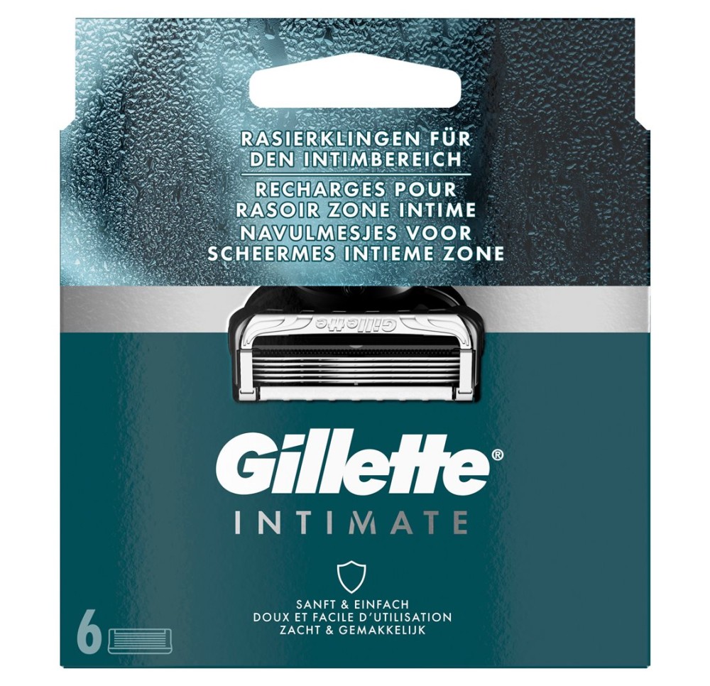 GILLETTE Intimate cartouche 6 pce