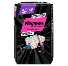 PAMPERS Ninjamas culott pyjamas fill 4-7 a 10 pce