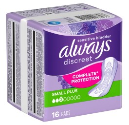 ALWAYS Discreet incontinence Small Plus (n) 16 pce