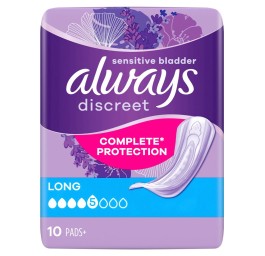 ALWAYS Discreet incontinence Long (n) 10 pce