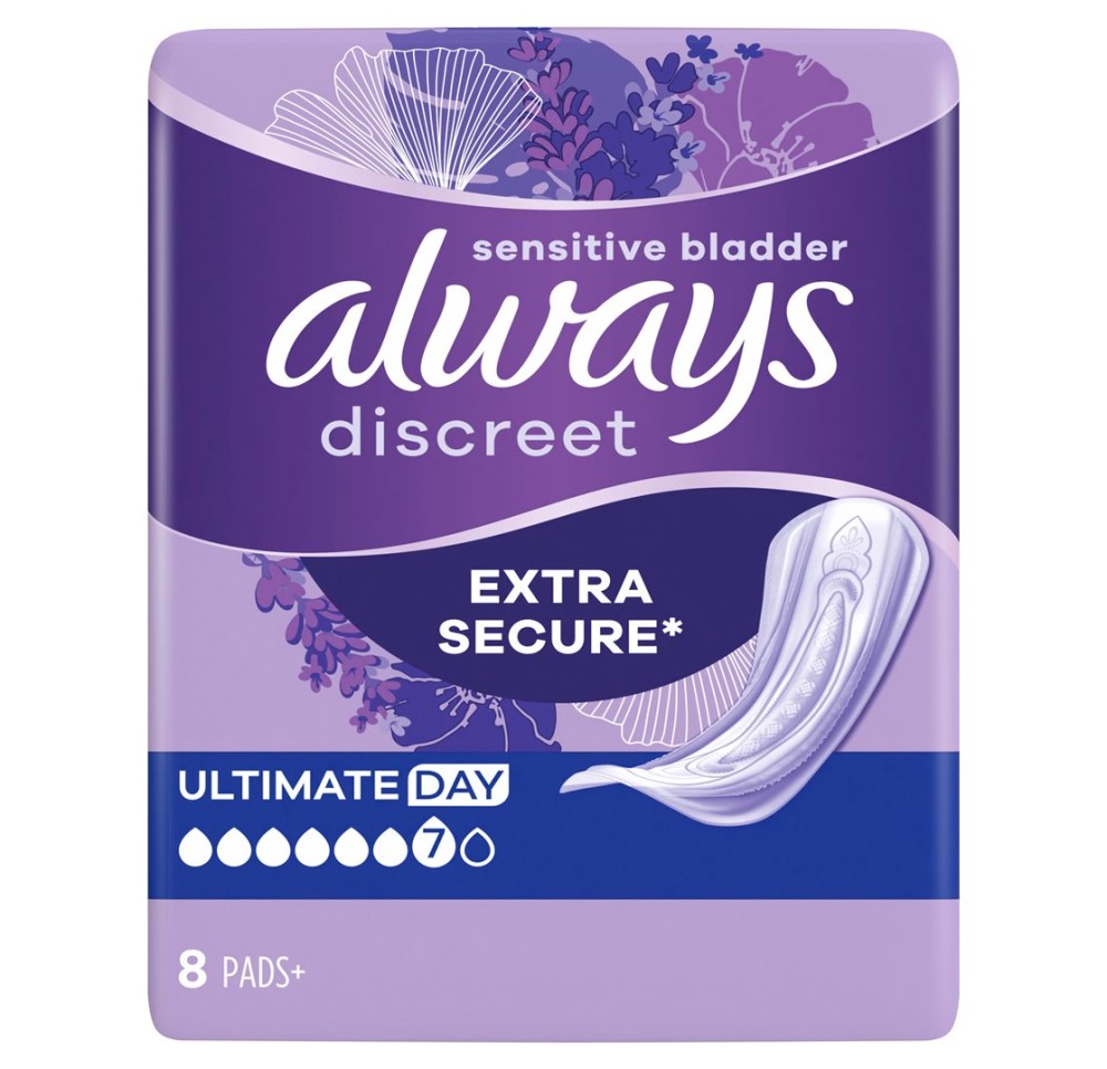 ALWAYS Discreet incontinence Ultimate jour n 8 pce