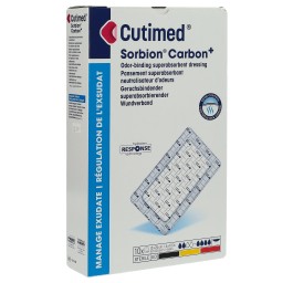 CUTIMED Sorbion Carbon+ 15x25cm 10 pce
