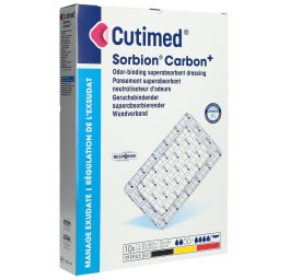 CUTIMED Sorbion Carbon+ 25x35cm 10 pce