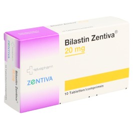 BILASTINE Zentiva cpr 20 mg 10 pce