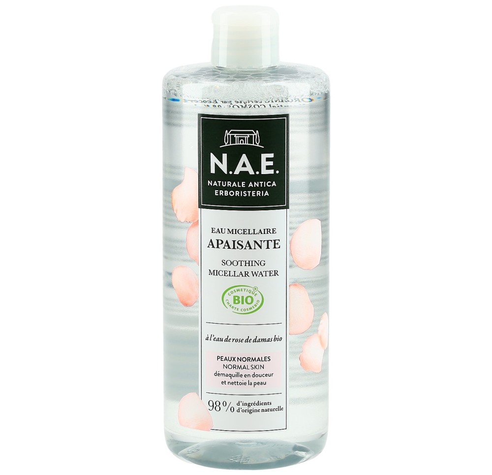 N.A.E. Face Cleanser eau micellaire rose fl 500 ml