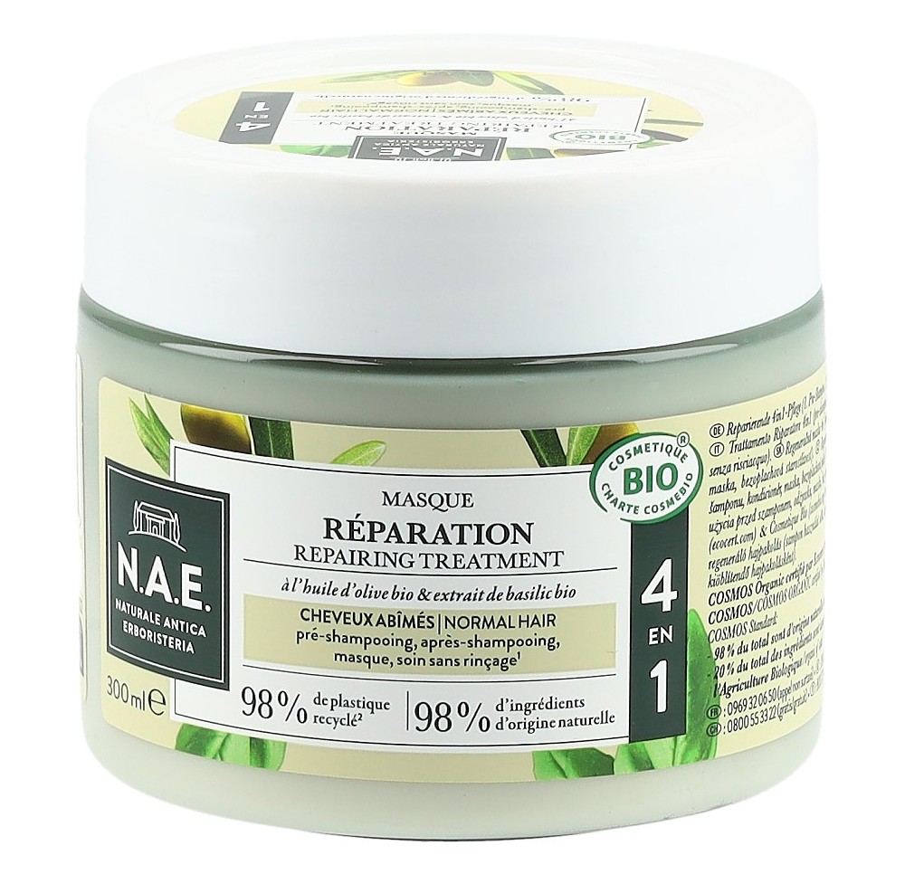 N.A.E. Shampoo & Treat Reparierend 4en1 300 ml