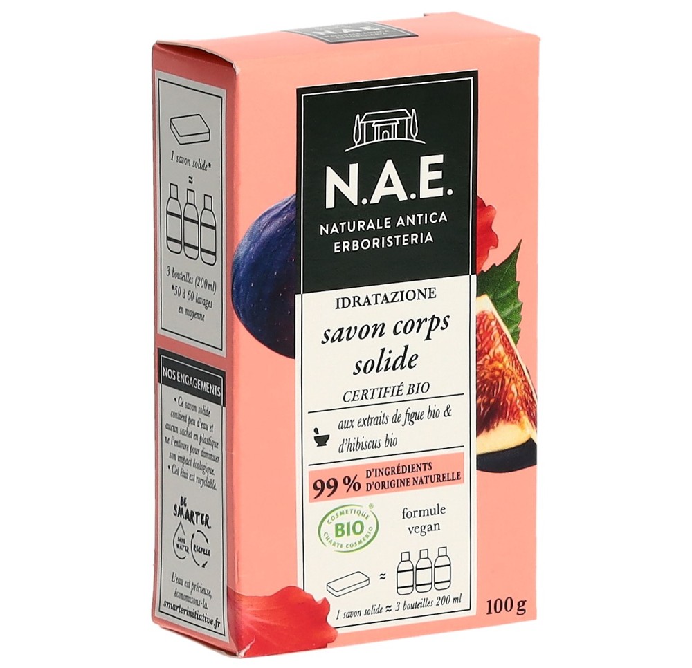 N.A.E. Solid Soap Bodybar hydratant box 100 g
