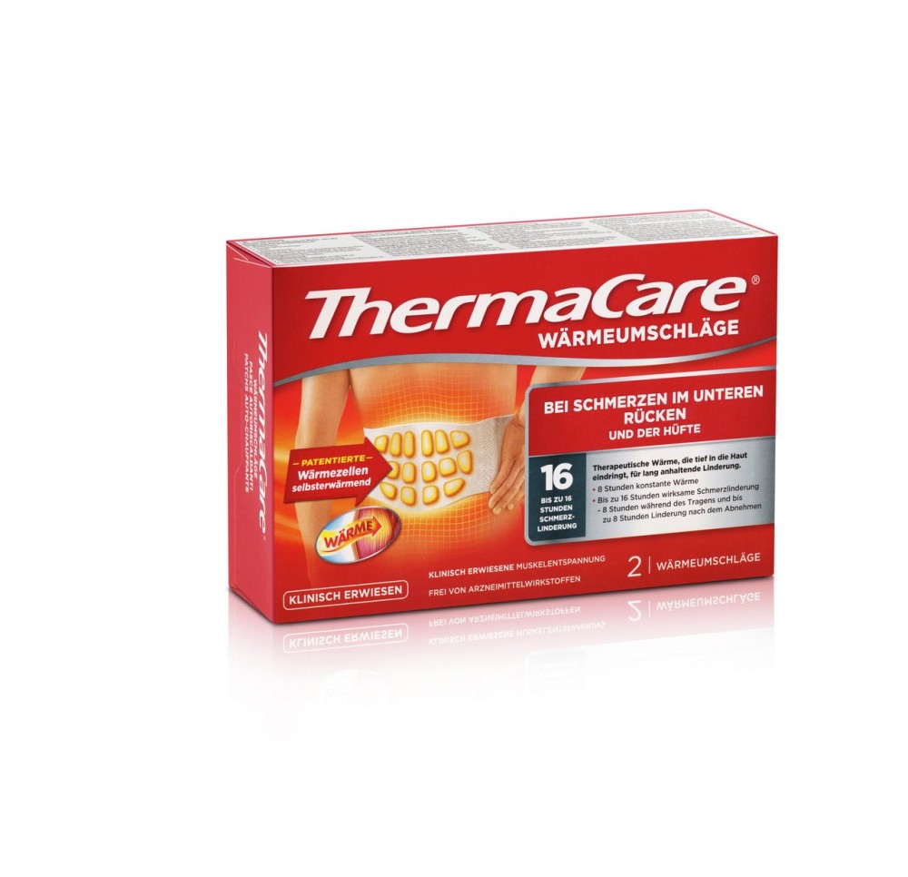 THERMACARE dorsale patch (n) 2 pce THERMACARE dorsale patch (n) 2 pce