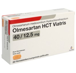 OLMESARTAN HCT Viatris cpr pell 40/12.5mg 28 pce