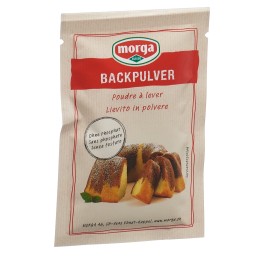MORGA levure en poudre sans phosphate sach 22 g