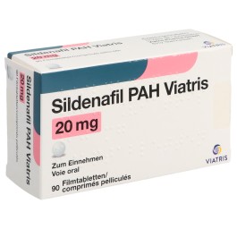 SILDENAFIL PAH Viatris cpr pell 20 mg 90 pce