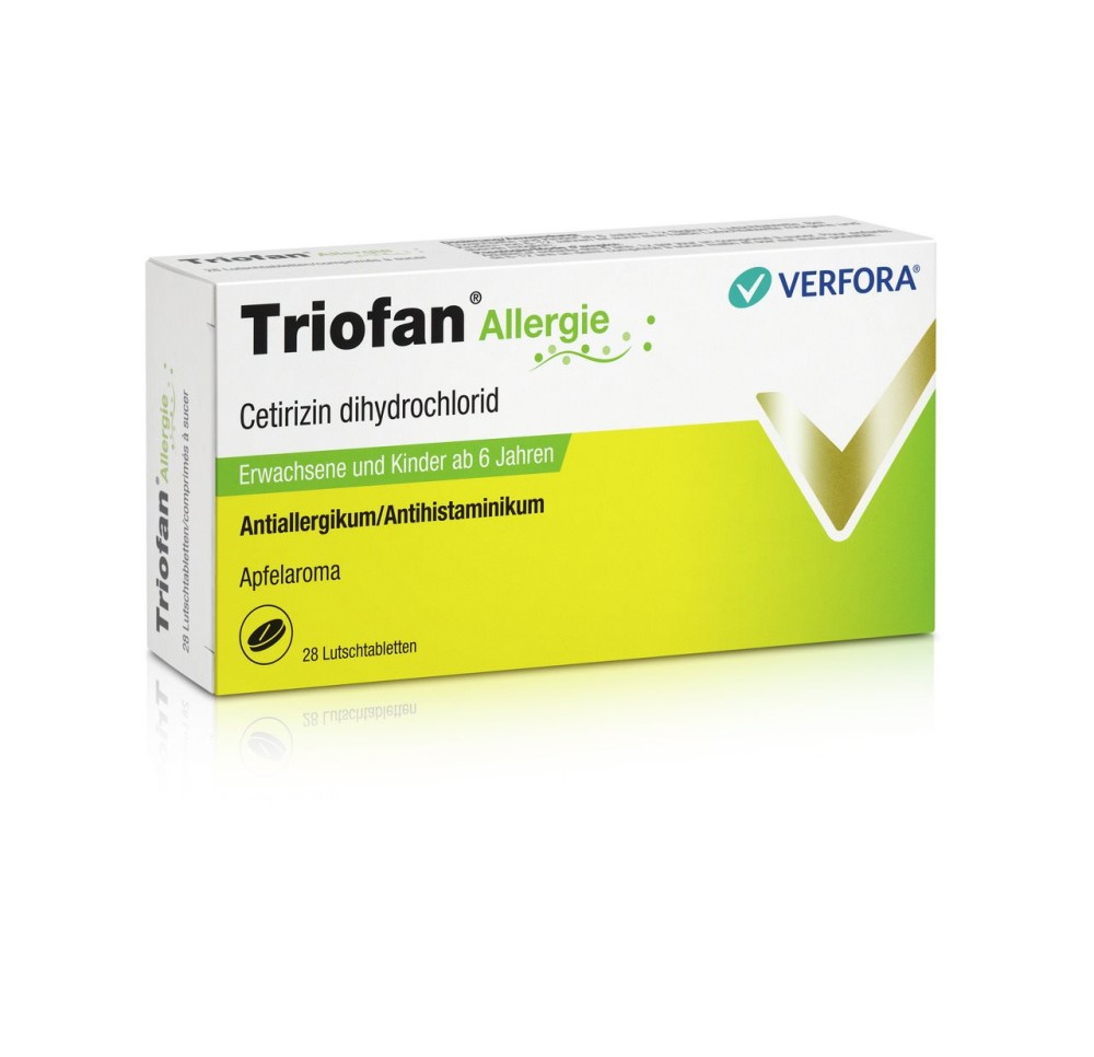 TRIOFAN Allergie cpr sucer 28 pce